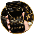 Business Luxury Black Golden Theme icono