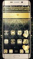 Black Gold Theme Luxury Gold Wallpaper screenshot 3