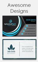 Business Card Maker скриншот 1