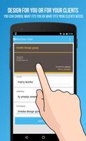 Mobile Business Card Maker syot layar 3