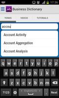 Business Dictionary/Glossary capture d'écran 2