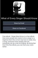 Free eBook : Singer Must Know 截图 2