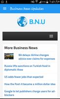 Business News Updates poster