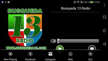 Busqueda 13 Radio capture d'écran 2