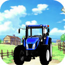 جرار جديد مزرعة شاحنة وقوف السيارات 3D محاكاة 2017 APK