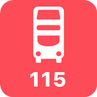My London TFL Bus Times - 115 ikon