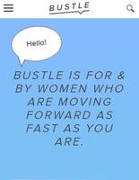 bustle app Affiche