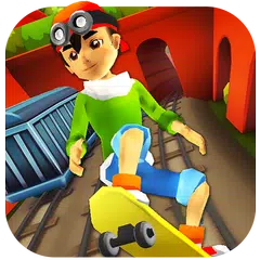 Скачать 3D Subway Rail Skaters Rush APK