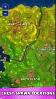 Map For Fortnite. Chests & Challenges imagem de tela 2