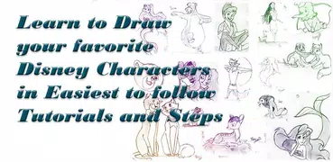 How to Draw Disney Characters