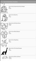 How to Draw Disney Characters capture d'écran 1