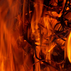 burning fire wallpaper آئیکن