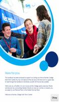 Burnley College Student Guide syot layar 1