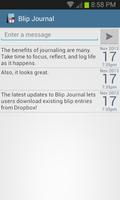 Blip Journal ภาพหน้าจอ 1