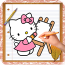 How to draw Hello Ketty characters Step By Step APK