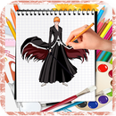 How To draw Bleach Step By Step Very Esay APK