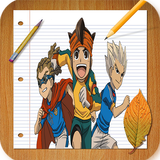 How To Draw Inazuma Eleven Step By Step أيقونة