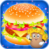 Burger fever star icon