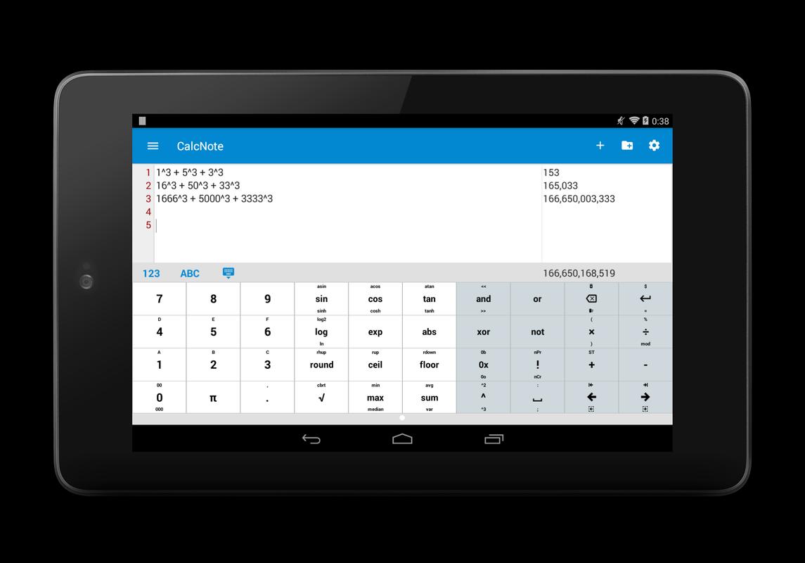 CalcNote - Notepad Calculator APK Download - Free Tools ...