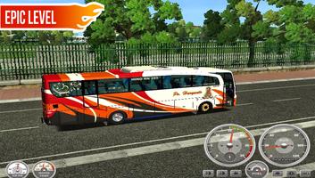 Telolet Bus Driving Racing स्क्रीनशॉट 1