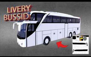 Livery BUSSID Indonesia Simulator Bus पोस्टर
