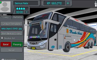 Livery BUSSID Indonesia Simulator Bus capture d'écran 1