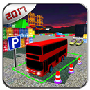 Aparcamiento de autobuses en la calle Juego 2017 APK