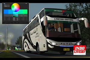 Livery Bussid SHD ES Simulator 2 capture d'écran 1