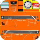 Livery bussid Shantika SHD bussid es simulator 2 icône