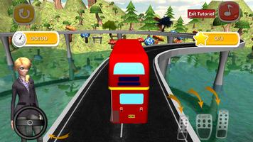Simulation de course de bus capture d'écran 2