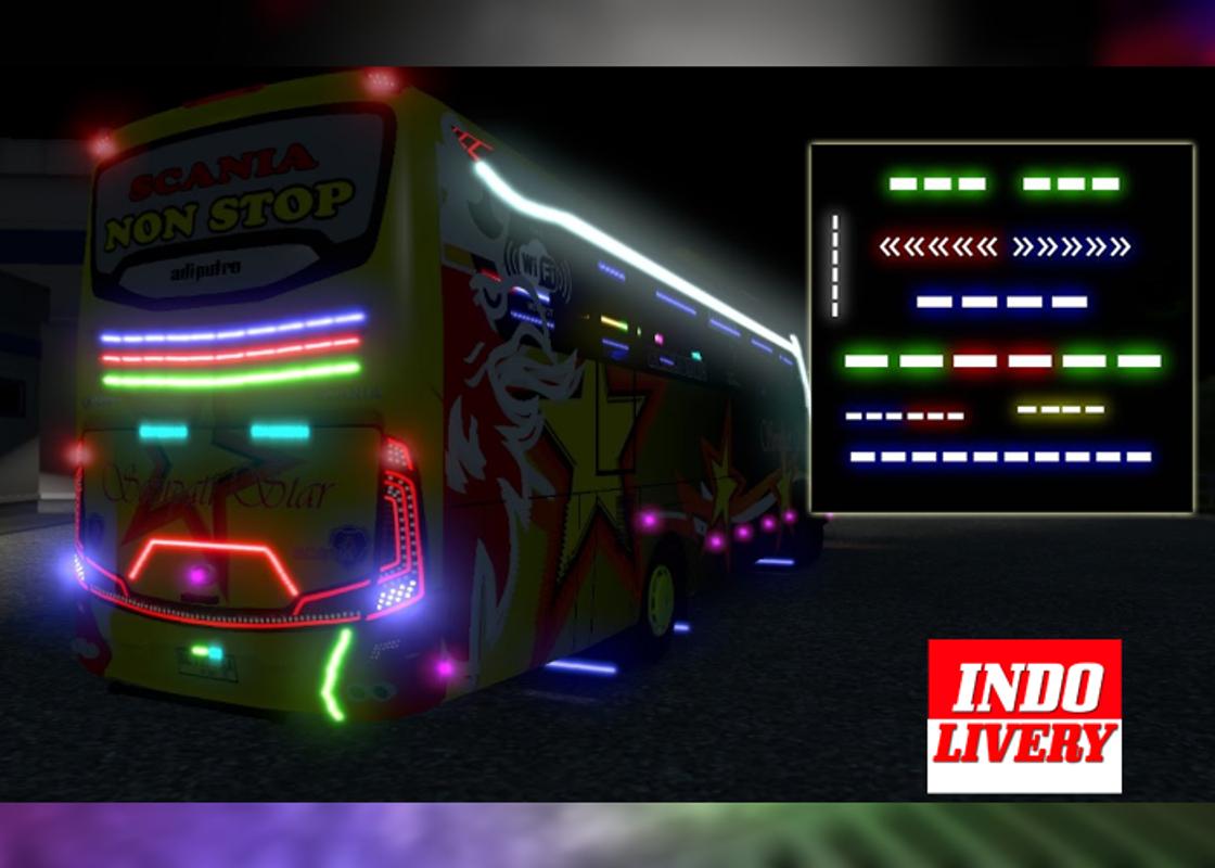  Stiker  dan Strobo BUSSID Indonesia for Android APK Download