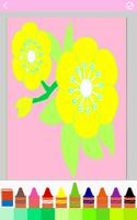 Flower coloring book for kids 截图 3