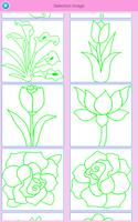 Flower coloring book for kids 截图 2