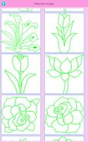 Libro para colorear - Flores captura de pantalla 2