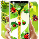Ladybug lock screen icon
