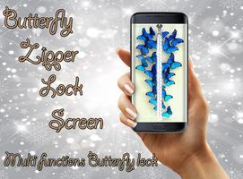Butterfly Zip Lock Screen screenshot 2