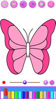 Poster Butterfly Coloring Pages for-Adults
