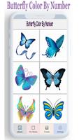 Butterfly Color By Number, but পোস্টার