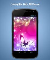 Butterfly Live Wallpaper capture d'écran 3