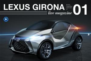 Lexus Girona Live Magazine Affiche