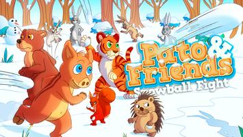 Pato & Friends Snowballfight poster