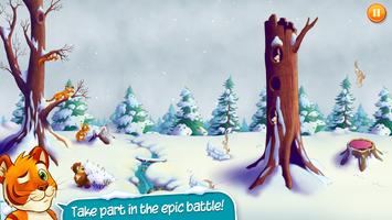 Pato & Friends Snowballfight screenshot 1