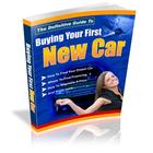 Buying Your First New Car Zeichen