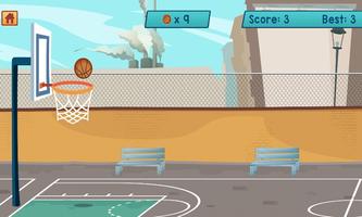 Basketball Slam Shooter! captura de pantalla 2