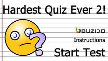 Hardest Quiz Ever 2! Plakat