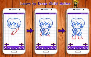 Learn to Draw Chibi Anime Cartaz