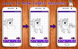 Learn to Draw Cutest Unicorns capture d'écran 3