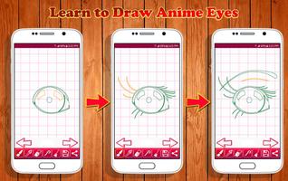 Learn to Draw Anime Eyes Affiche