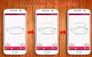 Learn to Draw Anime Eyes capture d'écran 1