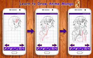 Learn to Draw Anime Manga ảnh chụp màn hình 1